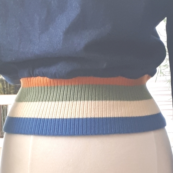 BDG | Denim Bomber with Knit Details - Picture 10 of 13